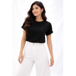 T-shirt risvolto NERA