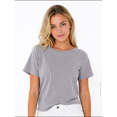 T-shirt spacchetto GRIGIA