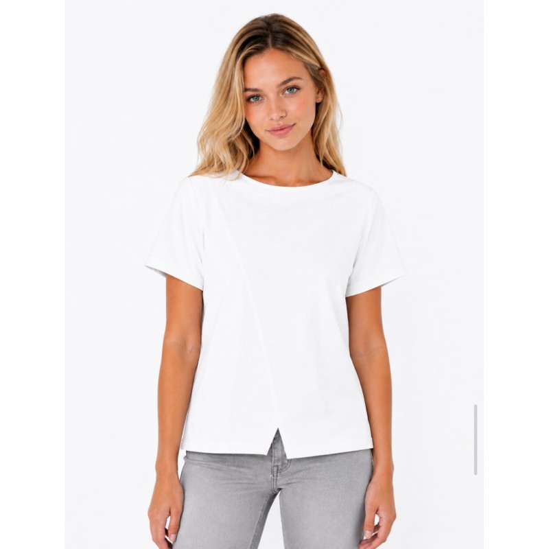T-shirt spacchetto BIANCA