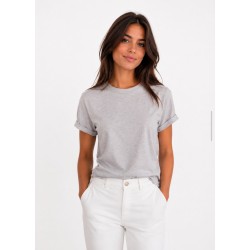 T-shirt risvoltino e...
