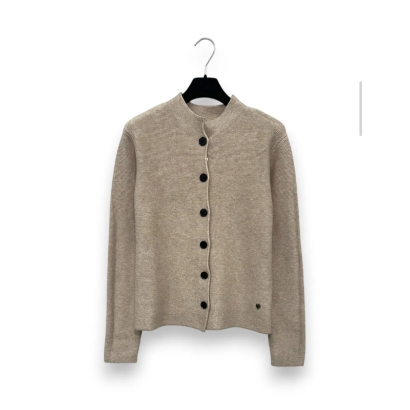 Cardigan con bottoni neri FANGO