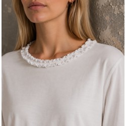 Maglia chantilly BIANCA