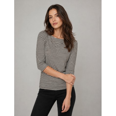 Maglia a righe NERA