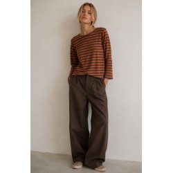 Maglia a righe RUGGINE