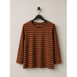 Maglia a righe RUGGINE