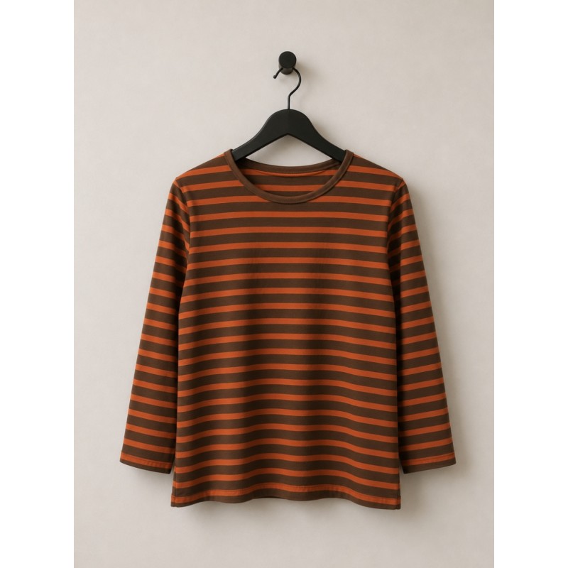 Maglia a righe RUGGINE
