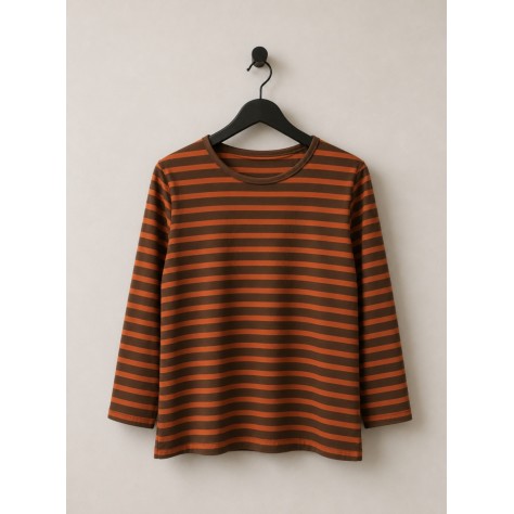 Maglia a righe RUGGINE