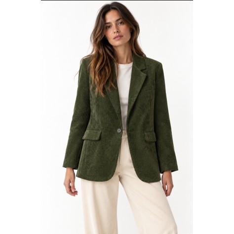 Giacca velluto VERDE